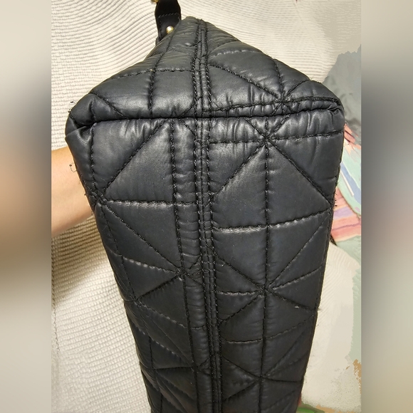 Juicy Couture Handbag Sachel Quilted Black EUC - Picture 13 of 16